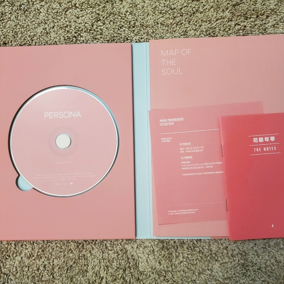 BTS Map of The Soul Persona Album (Version 4) With CD - Picture 3 of 4